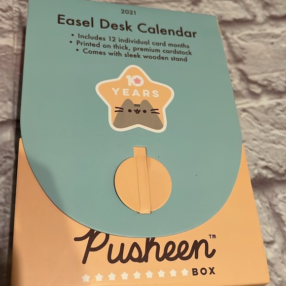 Pusheen 2020 winter box items (4) lights calendar salt & pepper shakers tote - Picture 7 of 9